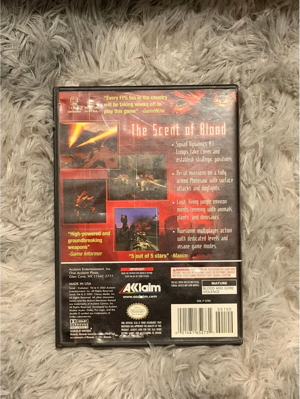 Turok Evolution for Nintendo GameCube